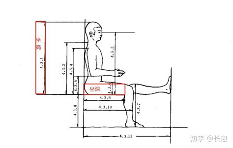 椅子標準尺寸|椅子怎樣最舒服，先看看坐高、坐深、坐寬是多少？